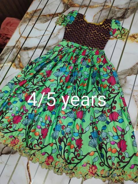 KiDS LEHENGA and GOWNS crape Kids clothing suppliers